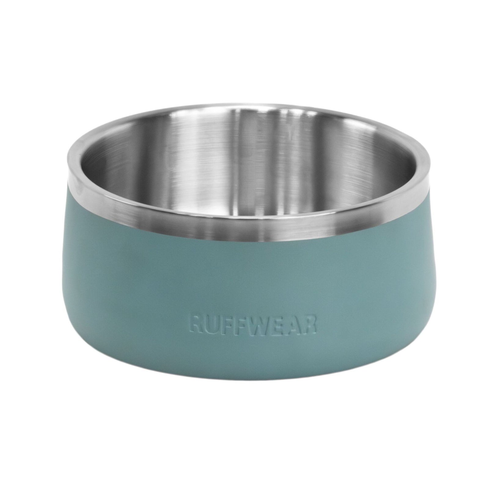 Ruffwear Basecamp Bowl in River Rock Green, product shot on white