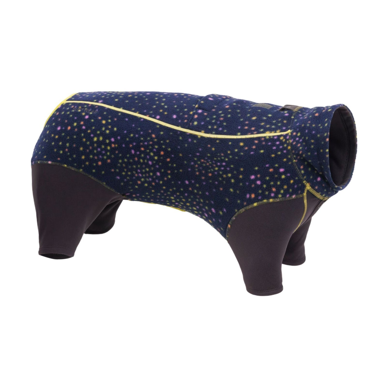 Ruffwear Climate Changer Coverall in Galaxy, full product studio shot, no dog
