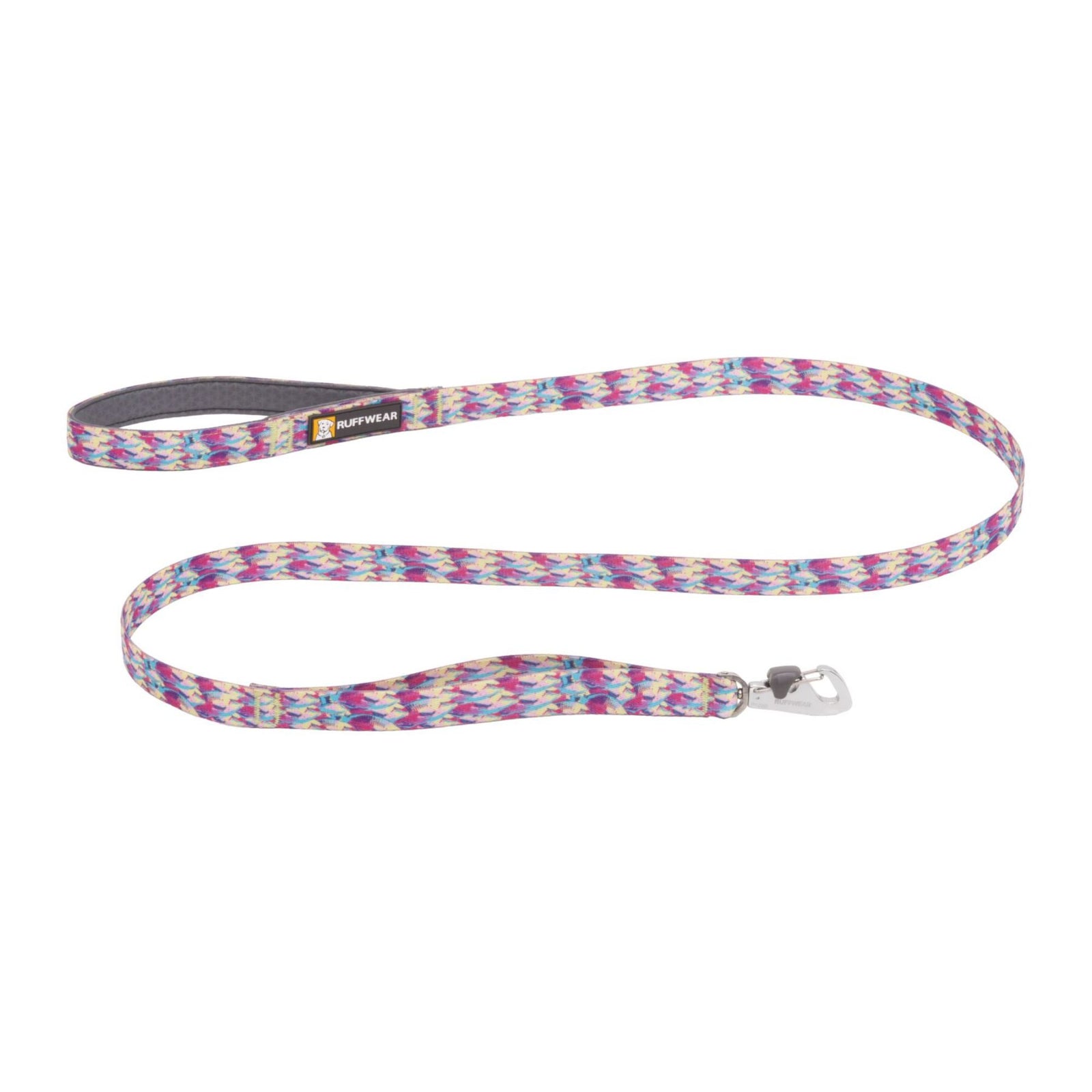 Ruffwear Front Range Dog Lead in Reef Fish, full product shot on white background