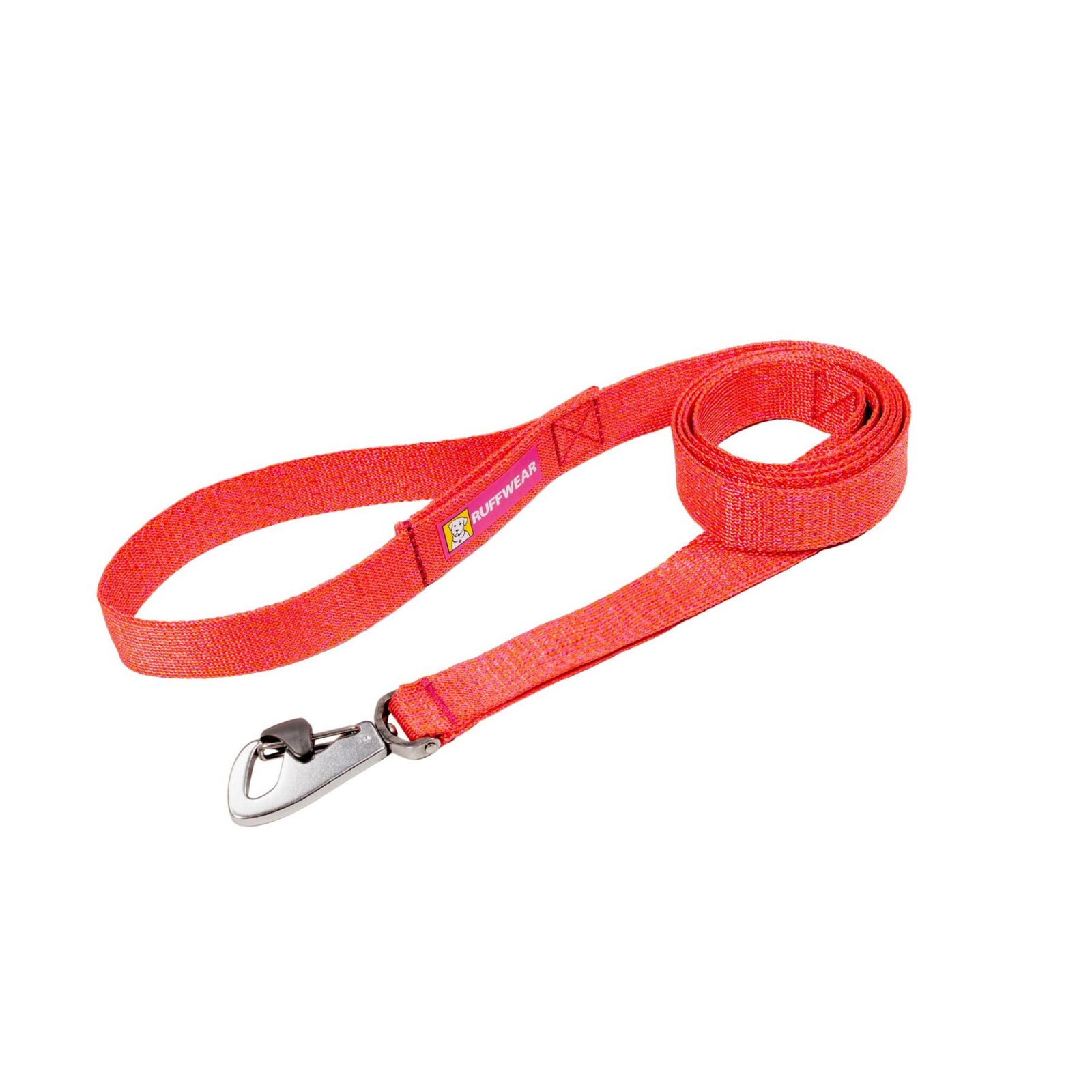 Ruffwear Front Range Flex Lead in Rose Violet, full product shot on white background