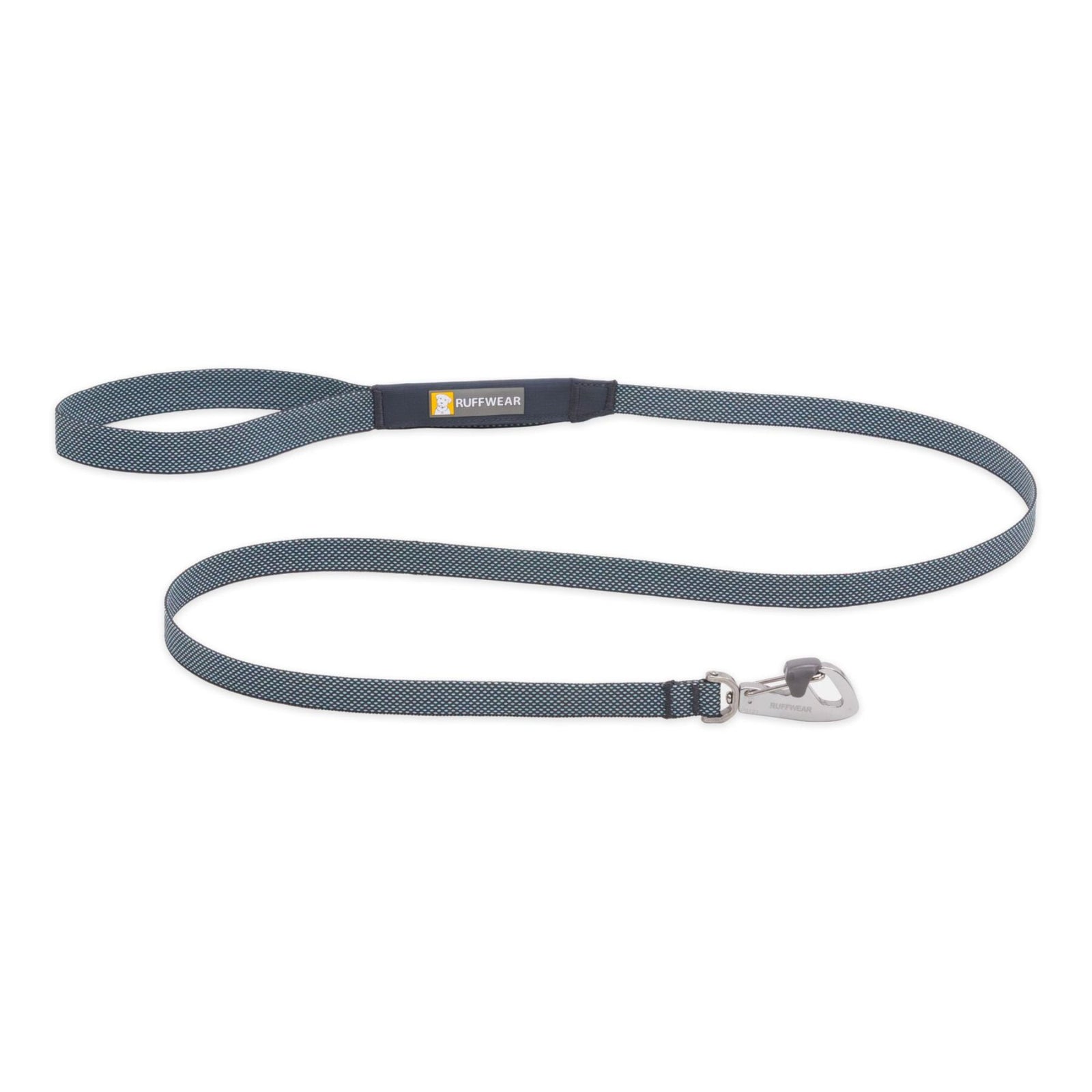 Ruffwear Hi & Light Dog Lead in Basalt Gray, full product shot on white background