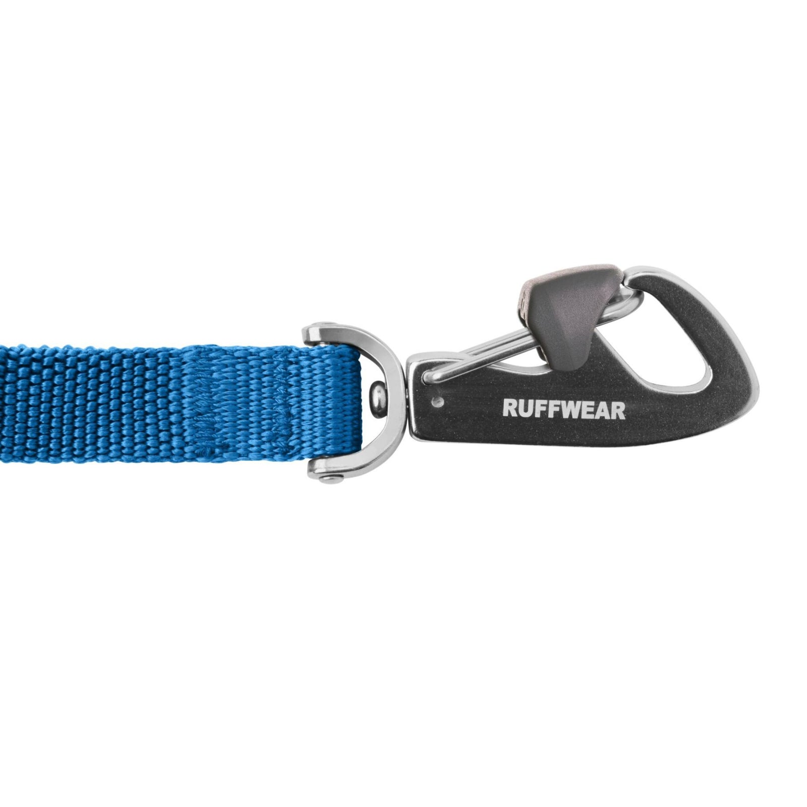 Ruffwear Trail Runner Lead Crux Clip close-up showing lockable hardware detail