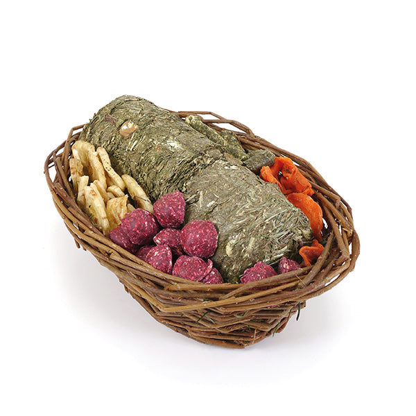 Rosewood Naturals Willow Treat Basket | Barks & Bunnies
