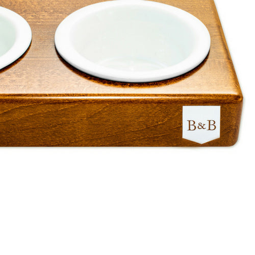 Bowl & Bone Republic DUO CERAMIC Amber, Dog Bowl | Barks & Bunnies