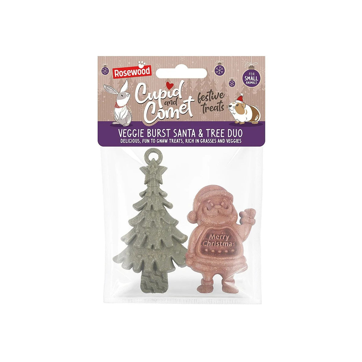 Veggie Burst Santa &amp; Tree Duo