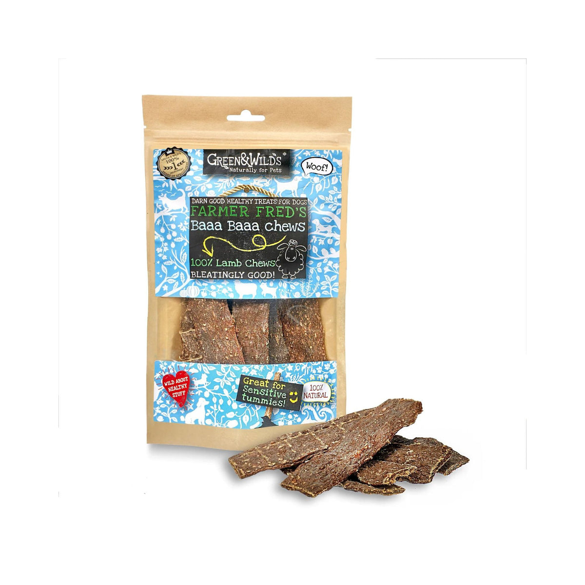 Green &amp; Wilds Baaa Baaa Dog Chews | Barks &amp; Bunnies
