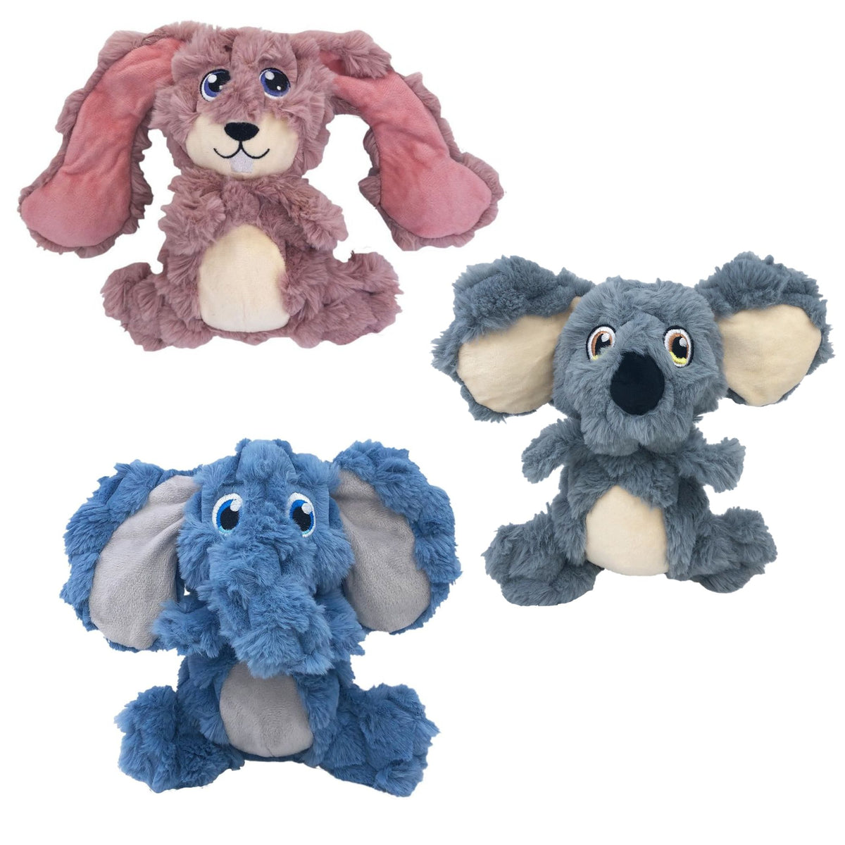 Kong Scrumplez Plush Dog Toy | Barks &amp; Bunnies
