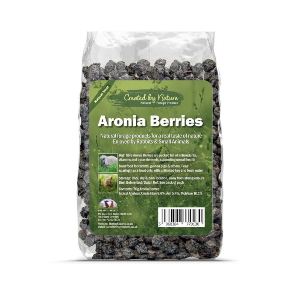 The Hay Experts Aronia Berries for Rabbits | Barks &amp; Bunnies