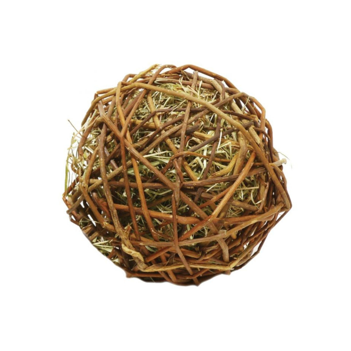 Rosewood Weave-a-Ball Forage Toy for Rabbits | Barks &amp; Bunnies