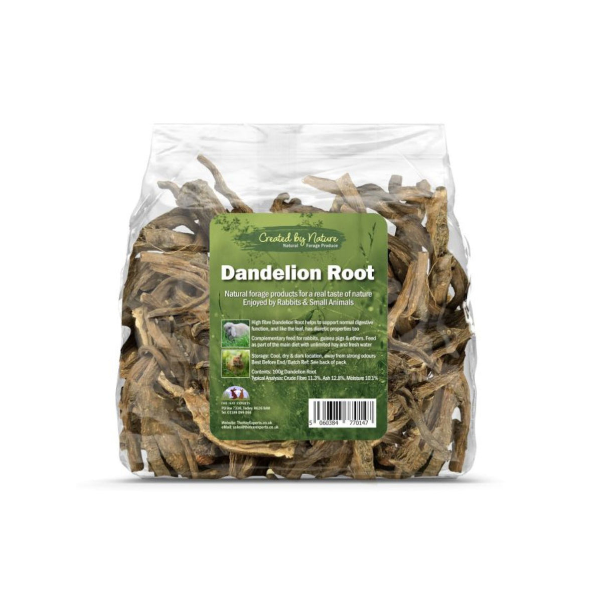 The Hay Experts Dandelion Roots for Rabbits | Barks &amp; Bunnies