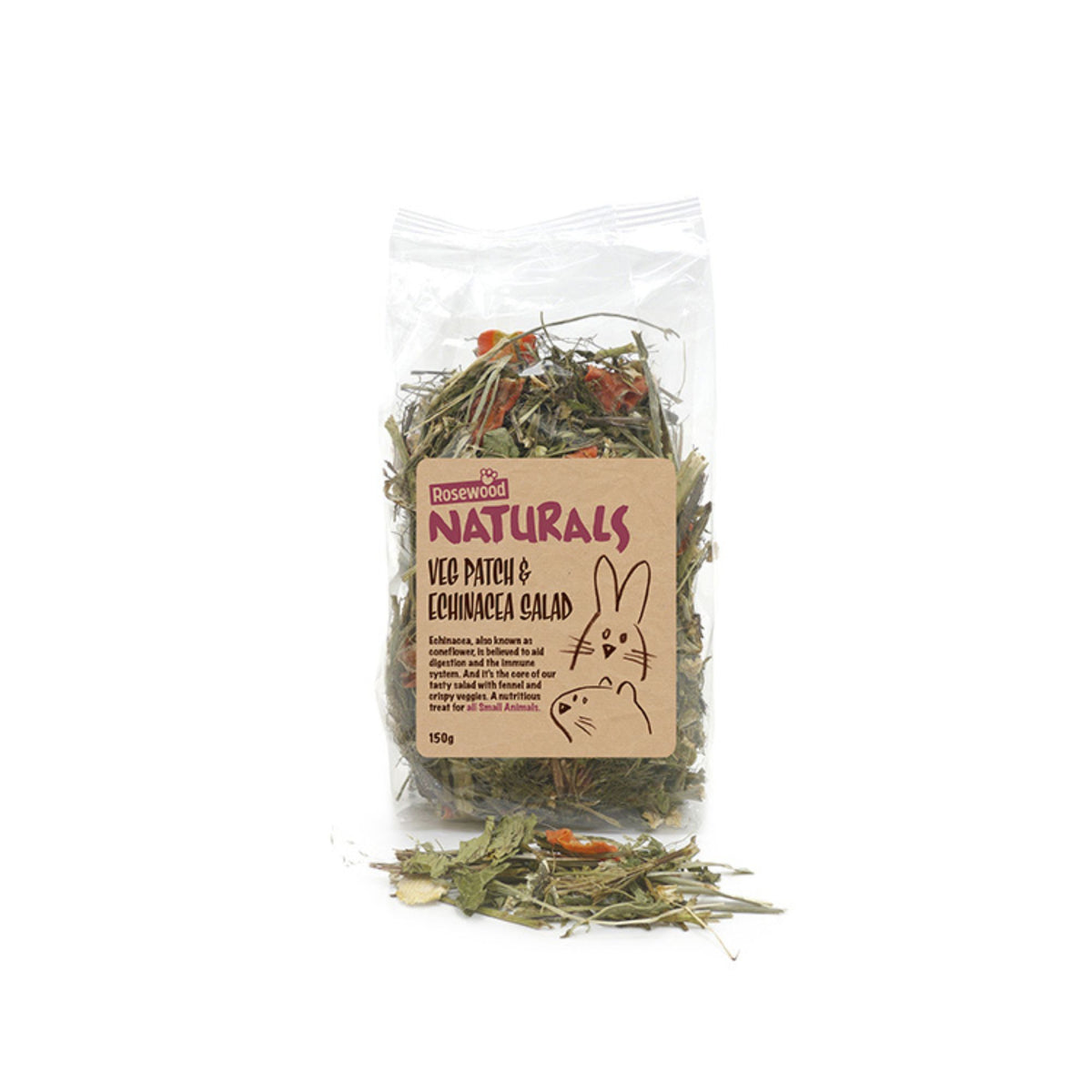 Rosewood Naturals Veg Patch &amp; Echinacea Salad | Barks &amp; Bunnies