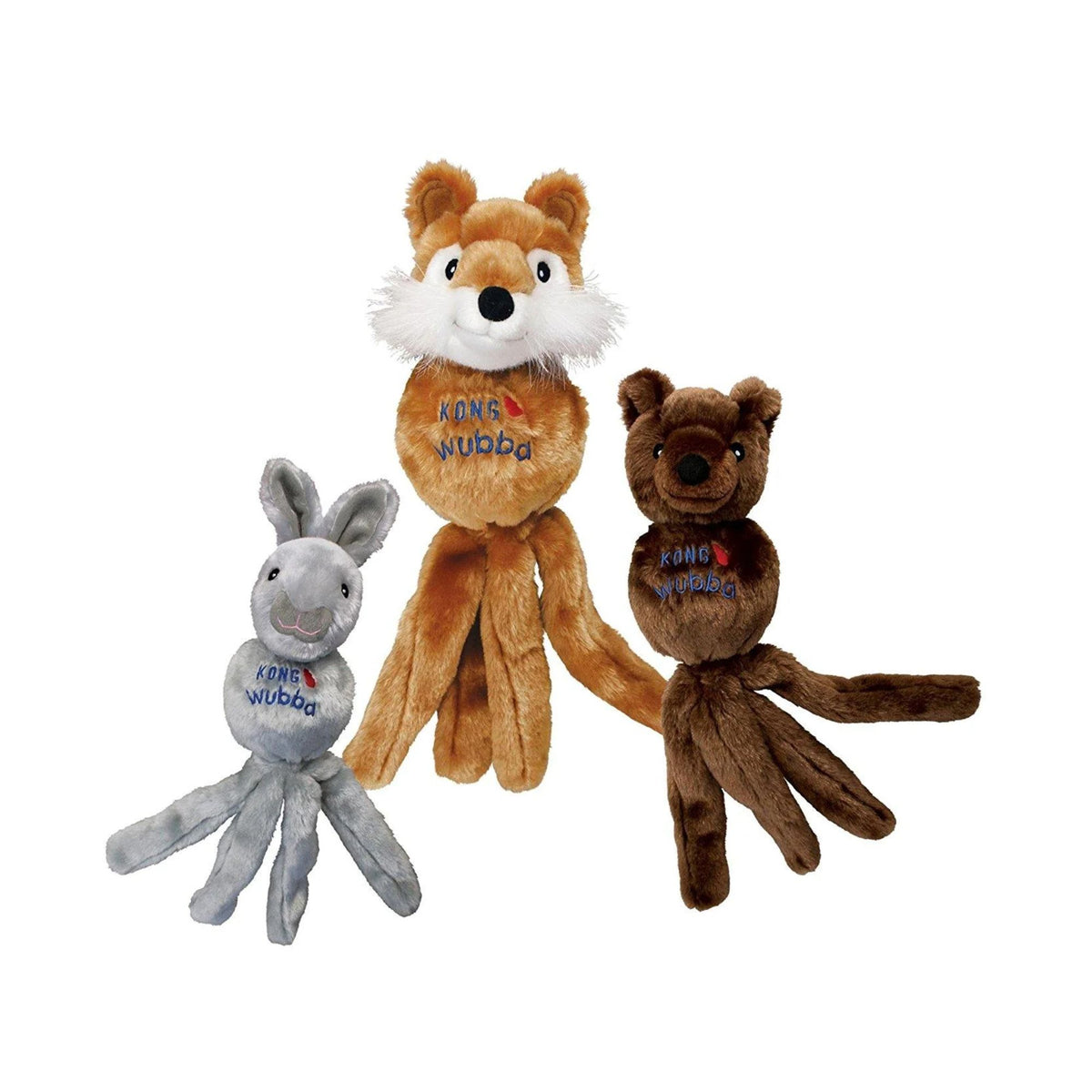 Kong Wubba Friends Dog Toy | Barks &amp; Bunnies