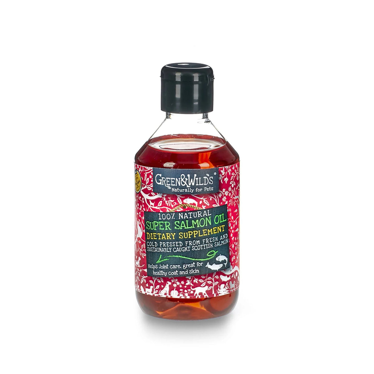 Green &amp; Wilds Super Salmon Oil Health Supplement for Dogs &amp; Cats | Barks &amp; Bunnies