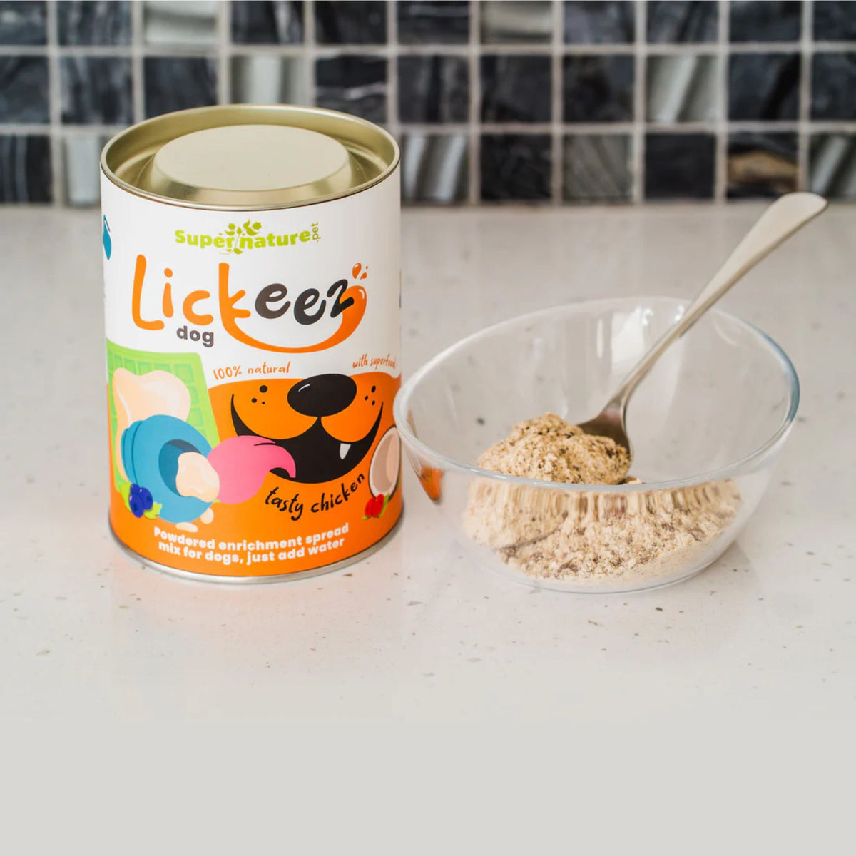 SuperNature Chicken Lickeez Enrichment Spread for Dogs | Barks &amp; Bunnies