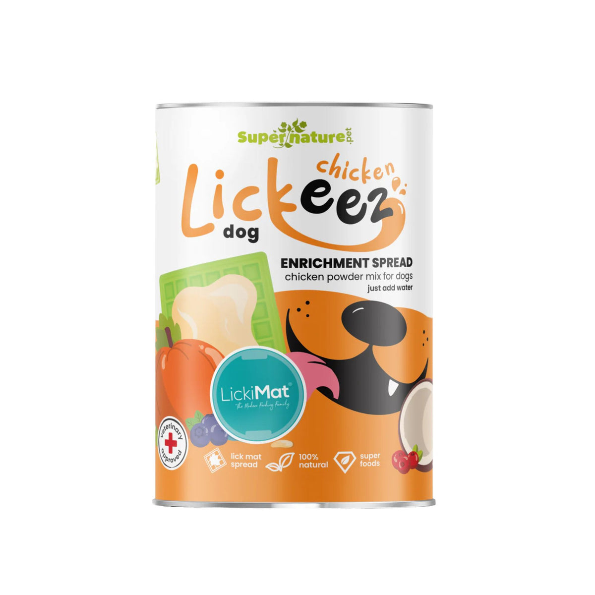 SuperNature Chicken Lickeez Enrichment Spread for Dogs | Barks &amp; Bunnies