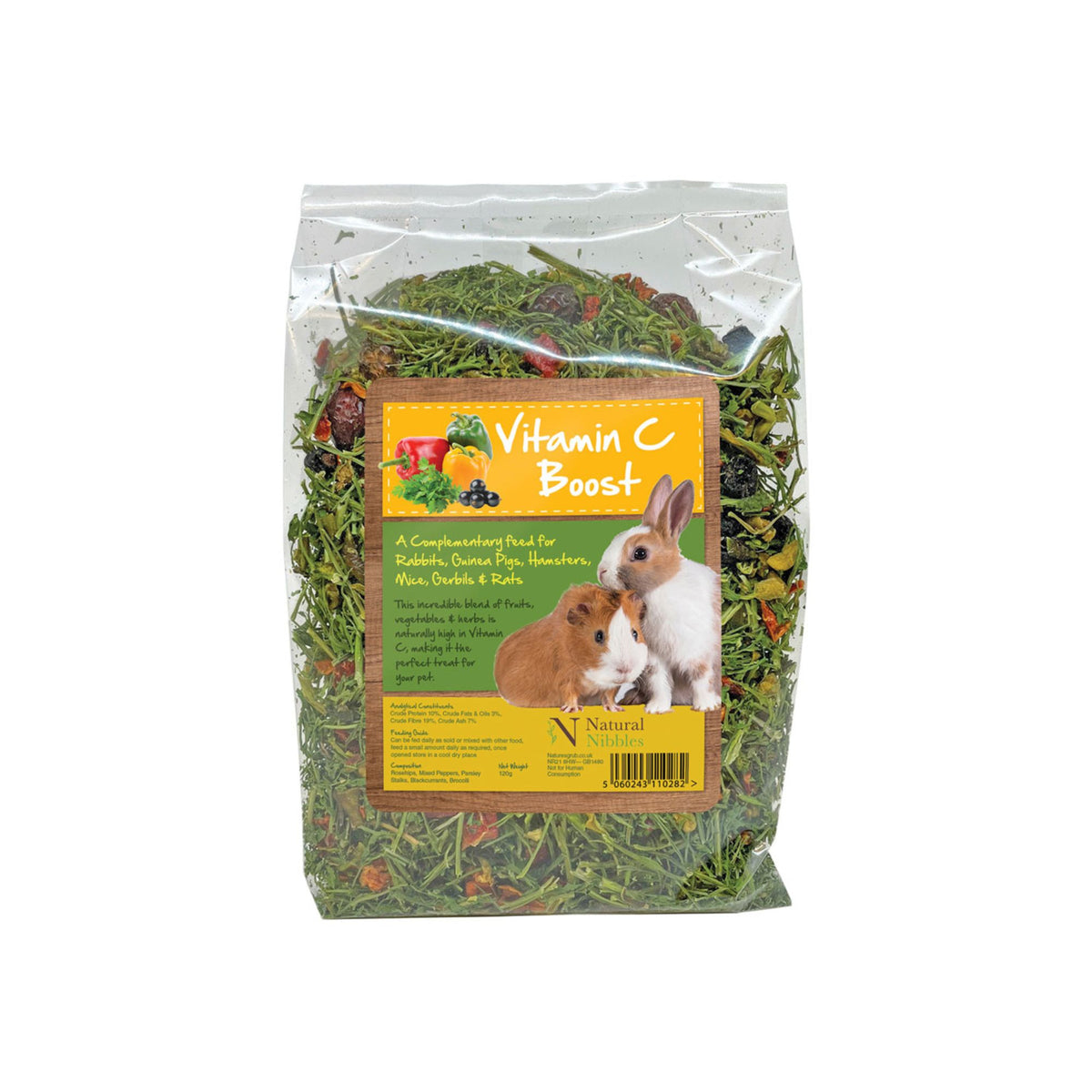 Natural Nibbles Vitamin C Boost for Rabbits &amp; Small Animals | Barks &amp; Bunnies