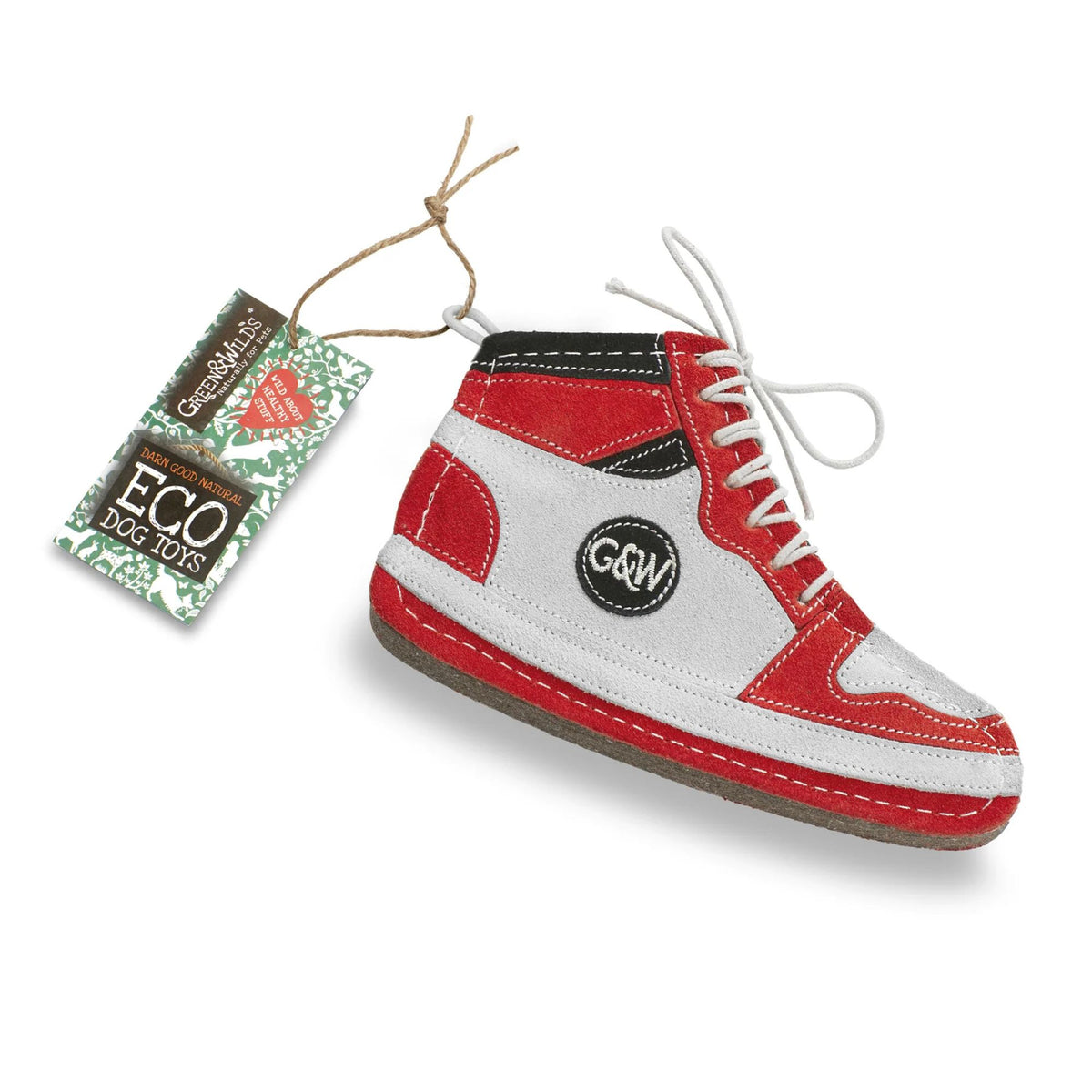 Green &amp; Wilds Gordon Hi-Top, Eco Dog Toy | Barks &amp; Bunnies