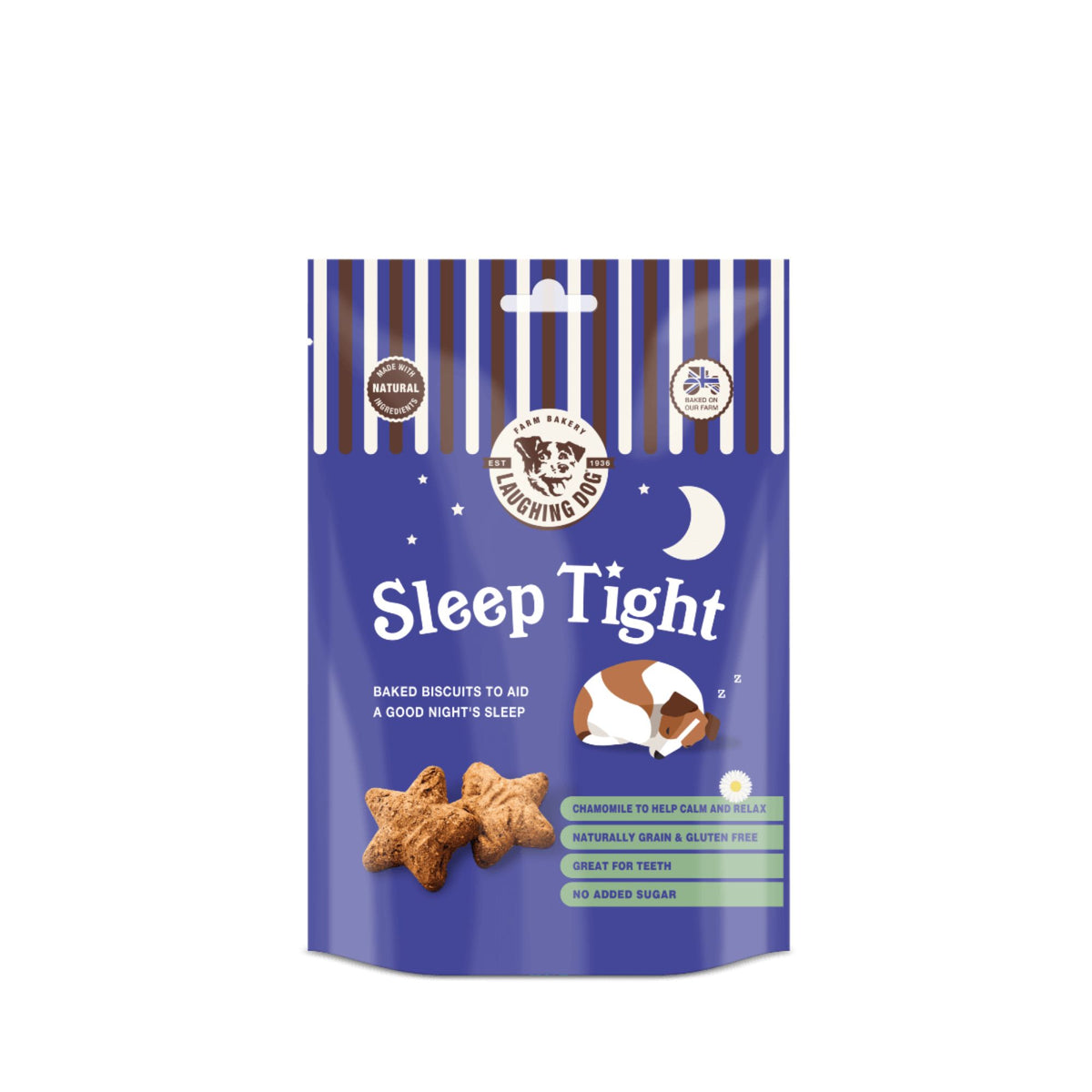 Laughing Dog Sleep Tight Dog Treats with Chamomile | Barks &amp; Bunnies