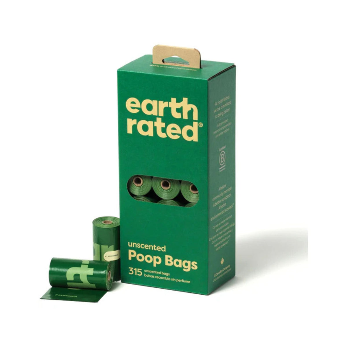 Earth Rated 315 Unscented Poop Bags | Barks &amp; Bunnies