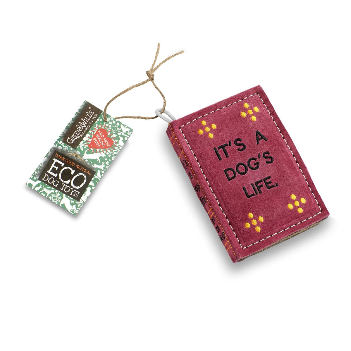Green &amp; Wilds It's a Dog's Life Eco Dog Toy | Barks &amp; Bunnies