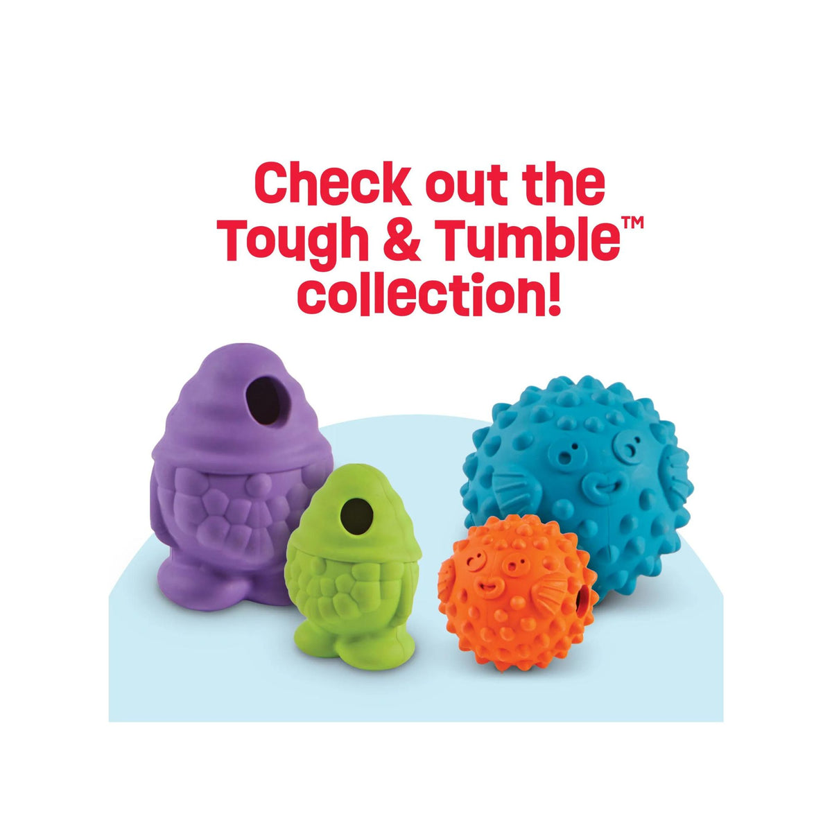 Brightkins Pufferfish Treat Dispenser Interactive Dog Toy | Barks &amp; Bunnies