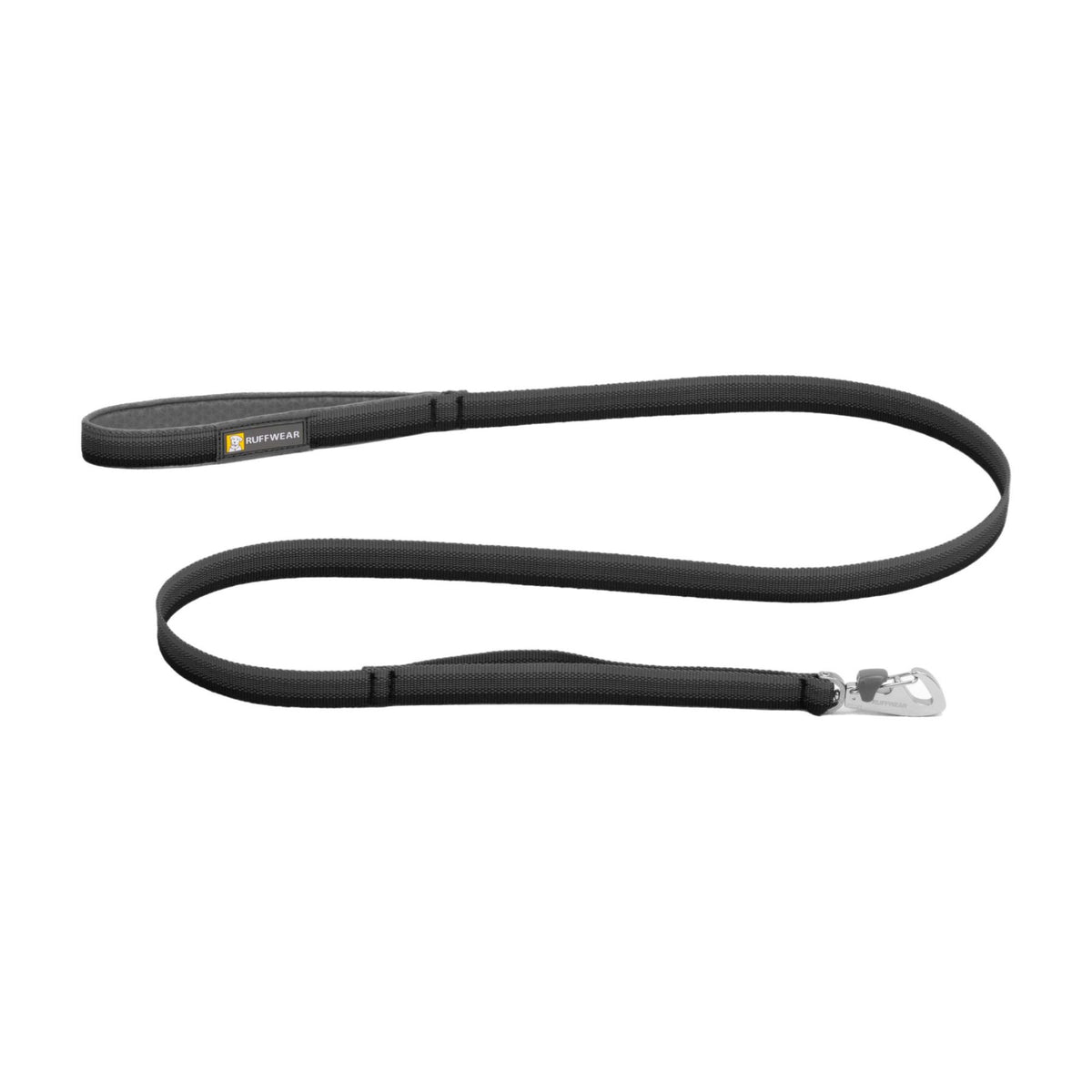 Ruffwear Front Range Dog Lead in Basalt Gray, full product shot on white background