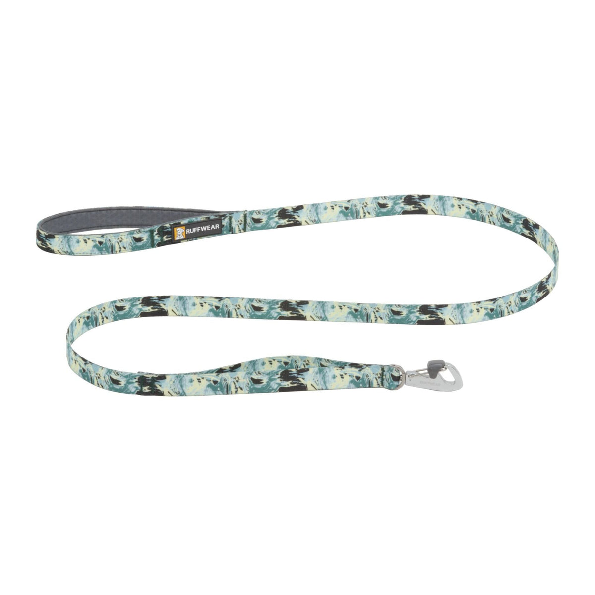 Ruffwear Front Range Dog Lead in Sweeping Sage, full product shot on white background