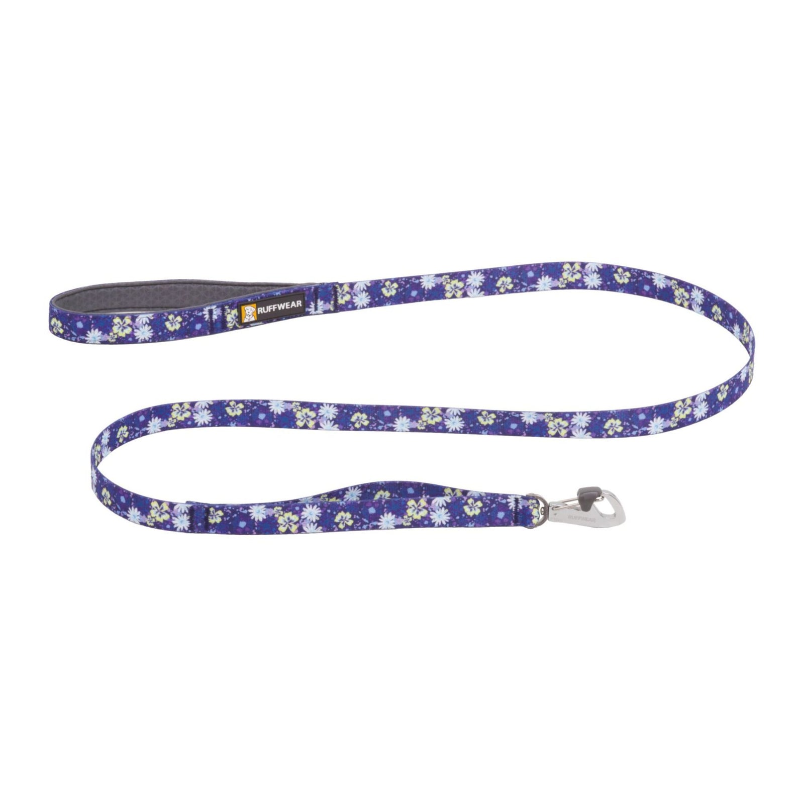 Ruffwear Front Range Dog Lead in Wildflower, full product shot on white background