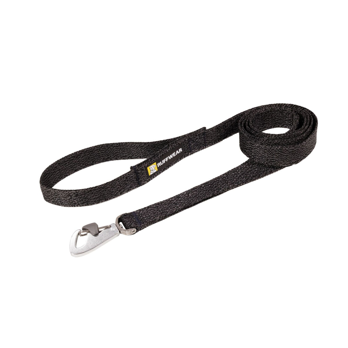 Ruffwear Front Range Flex Lead in Granite Gray, full product shot on white background