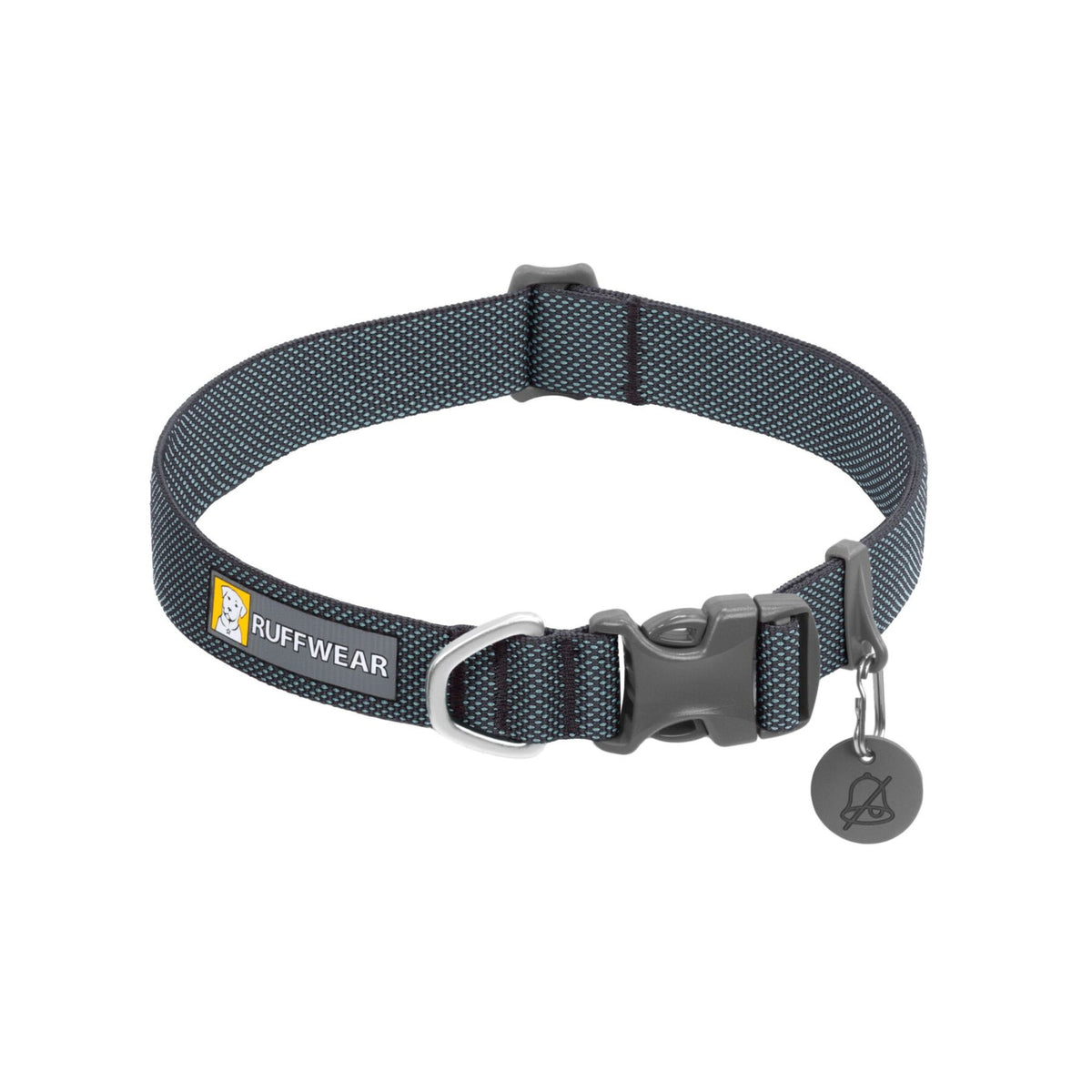 Ruffwear Hi &amp; Light dog collar in Basalt Grey