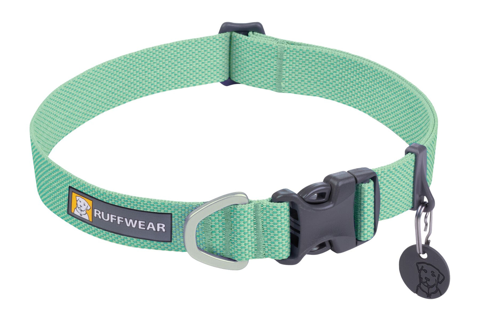 Ruffwear Hi & Light dog collar in Sage Green