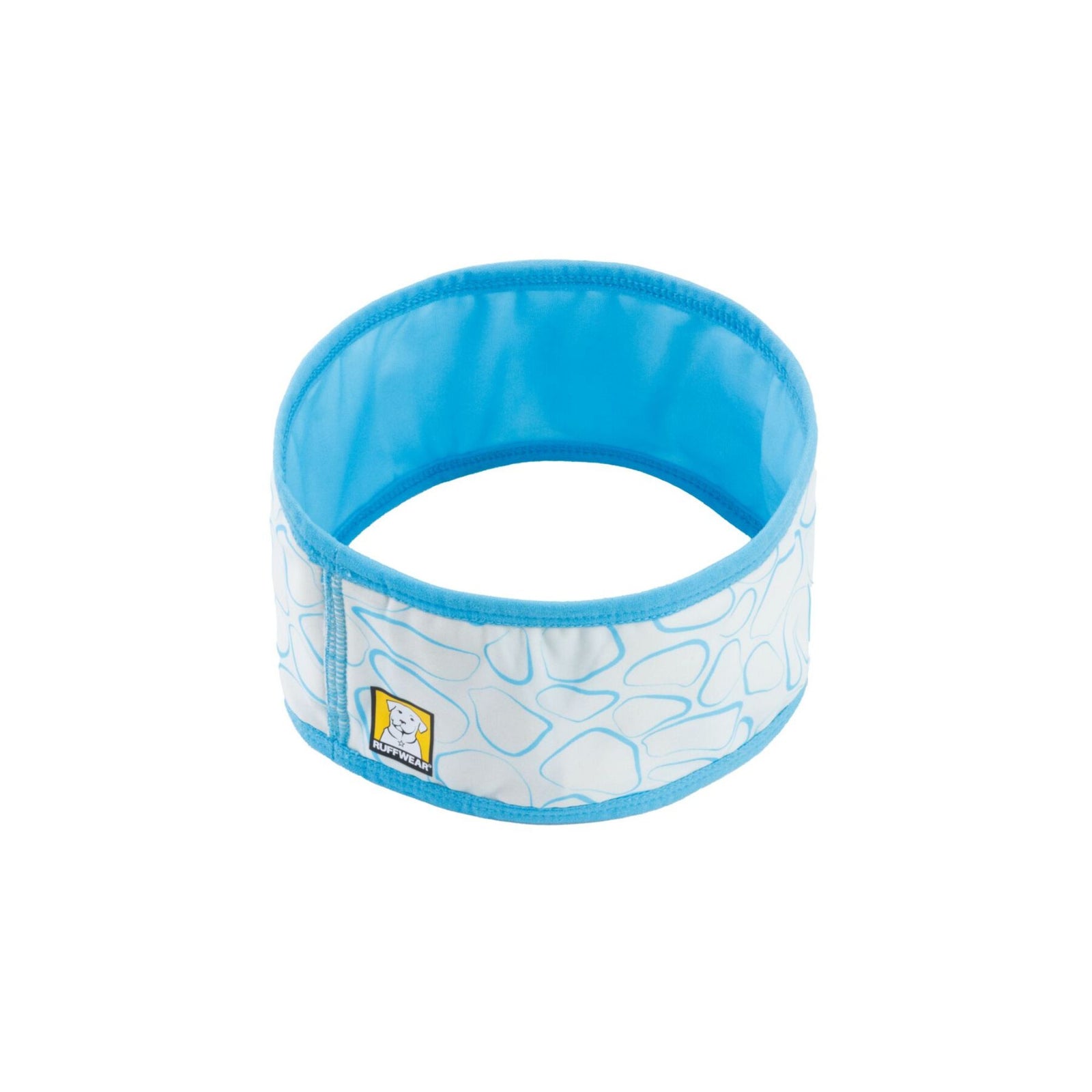 Ruffwear Swamp Cooler Neck Gaiter in Biolumin Blue, product flat view