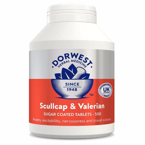 Dorwest Scullcap &amp; Valerian Tablets for Dogs | Barks &amp; Bunnies
