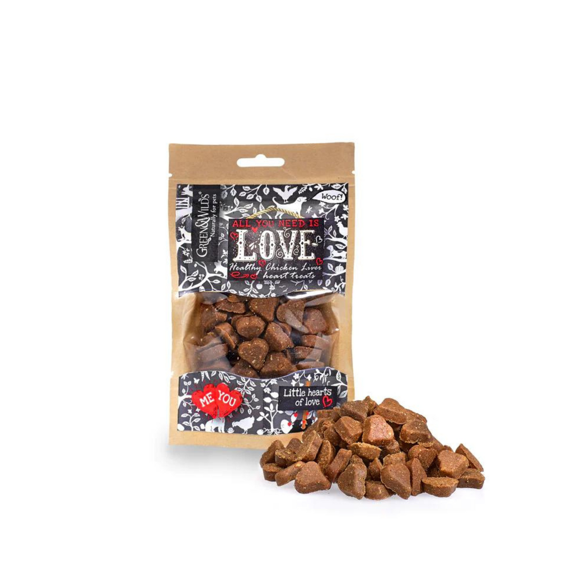 Green &amp; Wilds LoveChicken &amp; Liver Dog Treats | Barks &amp; Bunnies