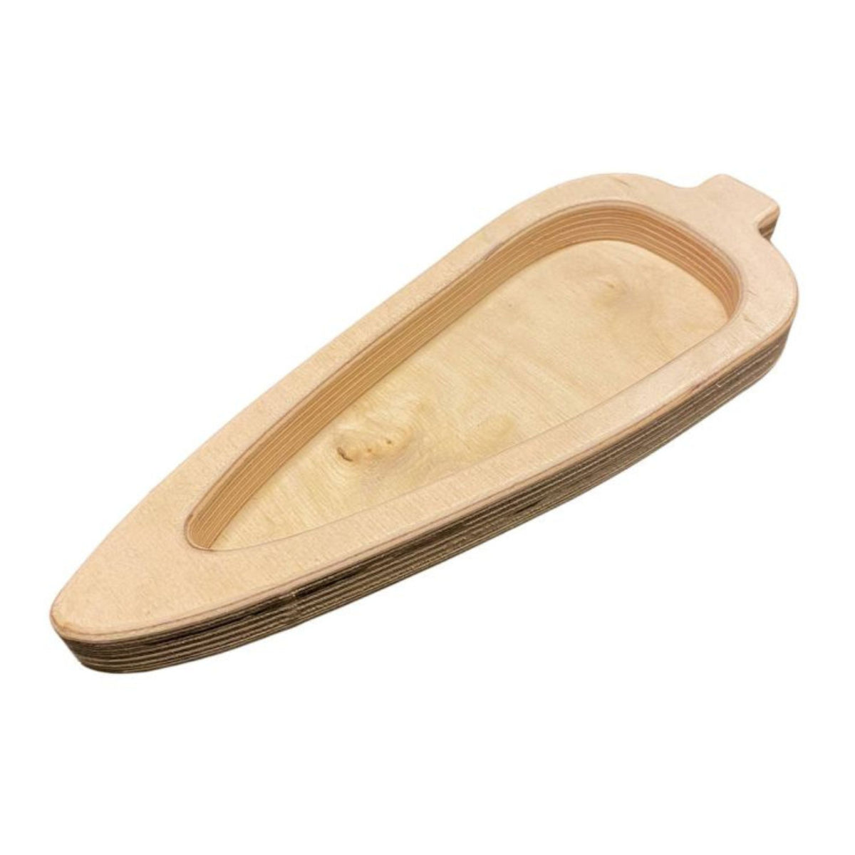 The Hay Experts Wooden Carrot Rabbit Bowl | Barks &amp; Bunnies