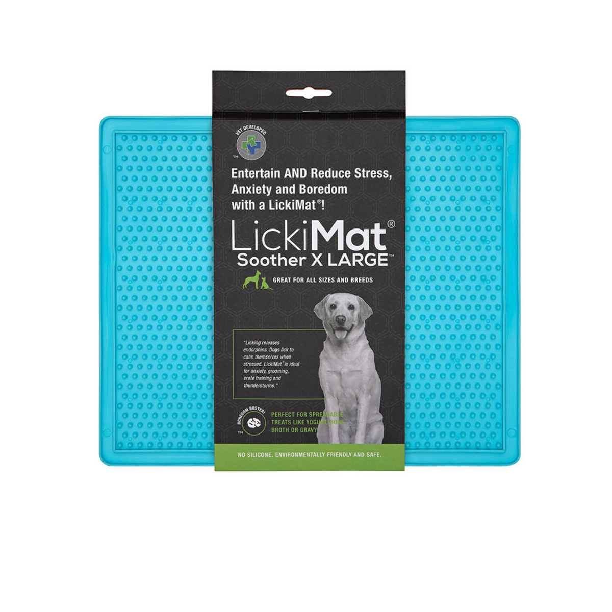 Lickimat Soother XL Interactive Dog Treat Mat Toy | Barks &amp; Bunnies