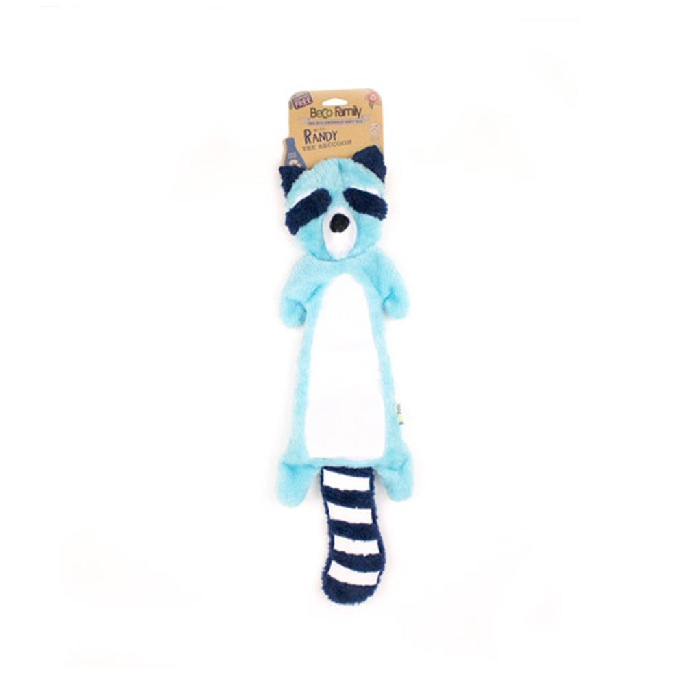 Beco Pets Eco Friendly Dog Toy Stuffing Free Racoon | Barks &amp; Bunnies