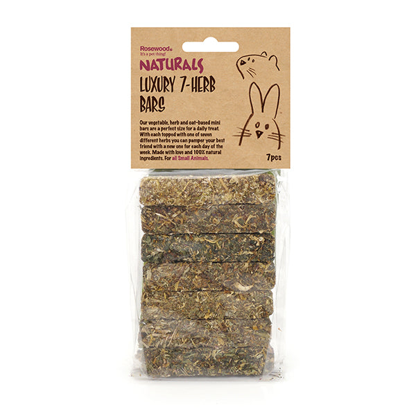 Rosewood Luxury 7 Herb Bars for Rabbits | Barks &amp; Bunnies