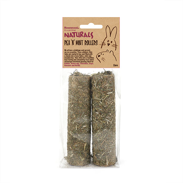 Rosewood Naturals Pea 'n' Mint Rollers | Barks &amp; Bunnies