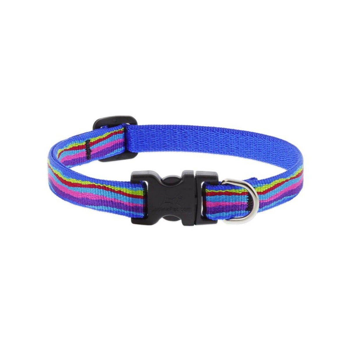 Lupine Originals Dog Collars, Rainbow Ripple Creek | Barks &amp; Bunnies