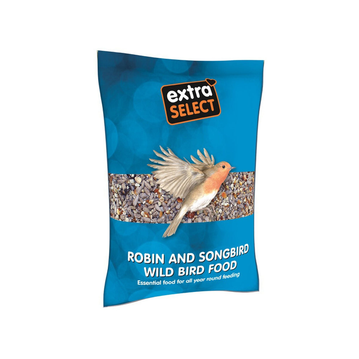 Extra Select Robin &amp; Songbird Mix 1kg, Bird Food | Barks &amp; Bunnies