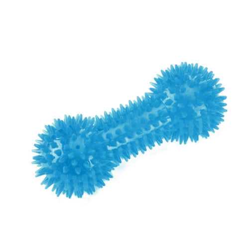 Gor Flex Squeaky Dumbell Blue, Gor Pets Dog Toys | Barks &amp; Bunnies