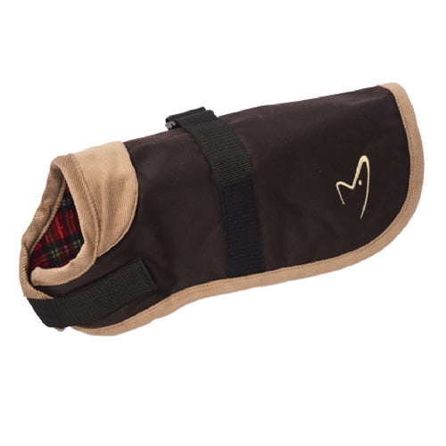 Gor Pets Edinburgh Dog Coat Brown, Wax Winter Dog Coat | Barks &amp; Bunnies