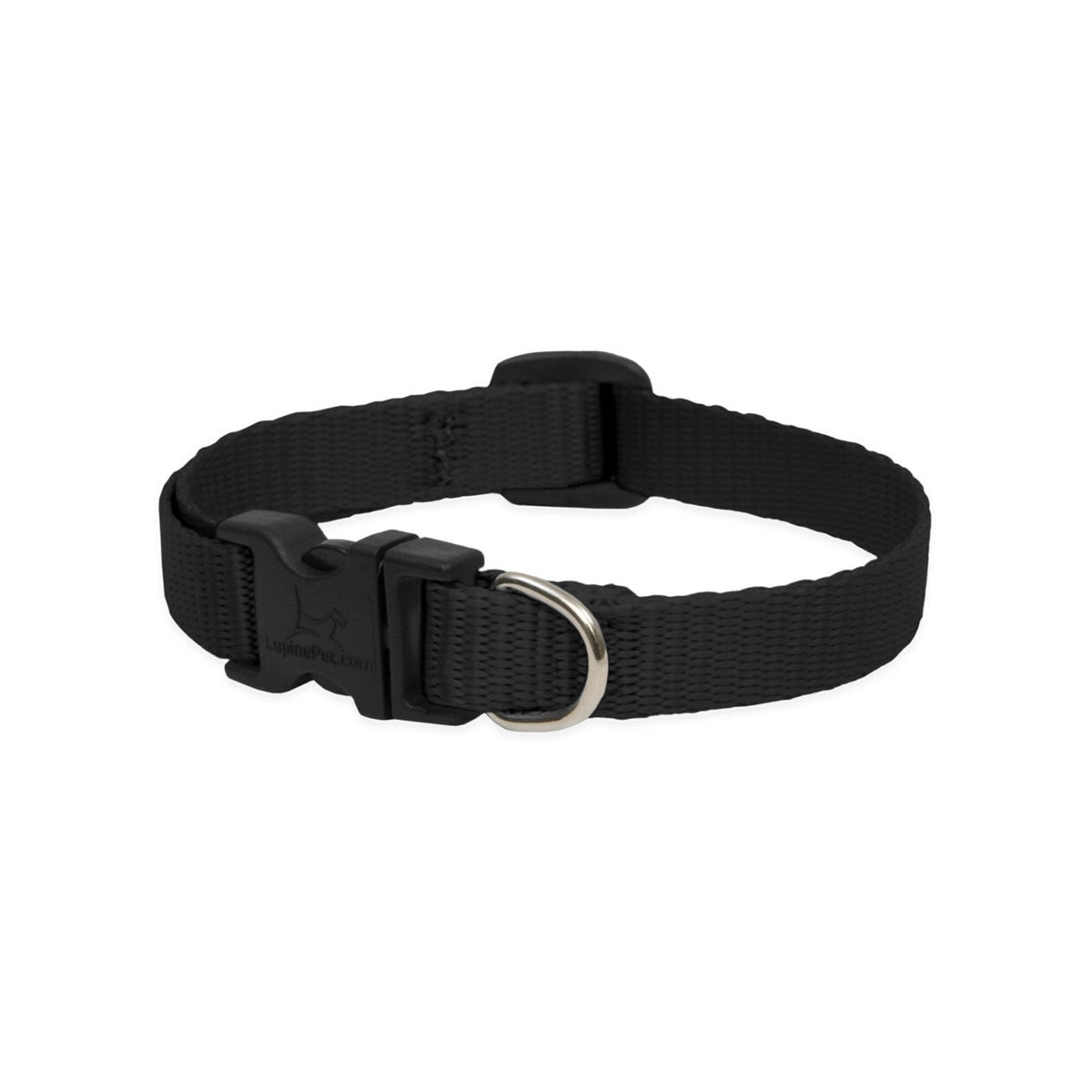 Lupine Basics Dog Collars Black, Solid Plain Colours | Barks &amp; Bunnies