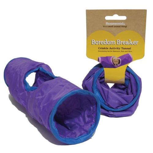 Rosewood Boredom Breaker Crinkle Activity Tunnel | Barks &amp; Bunnies