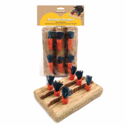 Rosewood Boredom Breaker Carrot Play Patch | Barks &amp; Bunnies