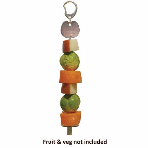Rosewood Fruit &amp; Veg Skewer for Small Animals | Barks &amp; Bunnies