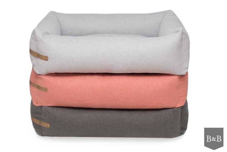 Bowl &amp; Bone Republic Loft Bed Graphite | Barks &amp; Bunnies