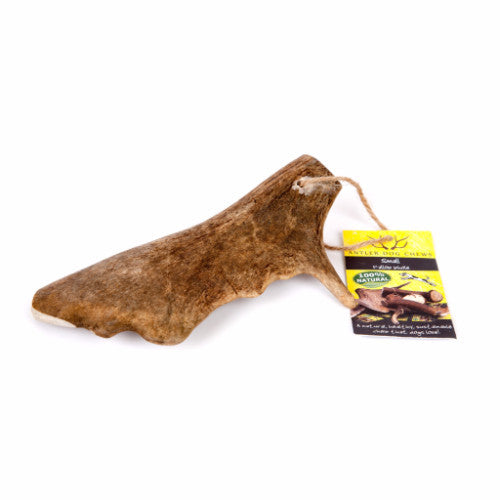 Antler Dog Chew Toy, Green &amp; Wilds Fallow Antler Chew | Barks &amp; Bunn..