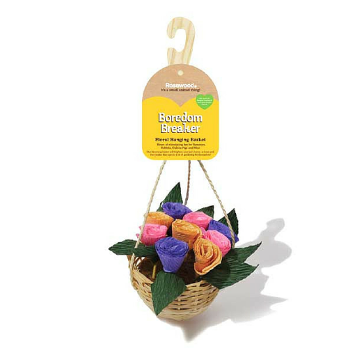 Rosewood Boredom Breaker Hanging Floral Basket | Barks &amp; Bunnies